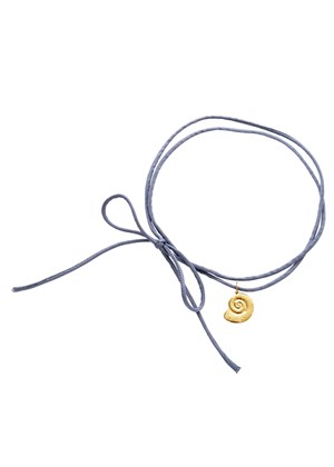 Ursula choker Forgyldt Maanesten 